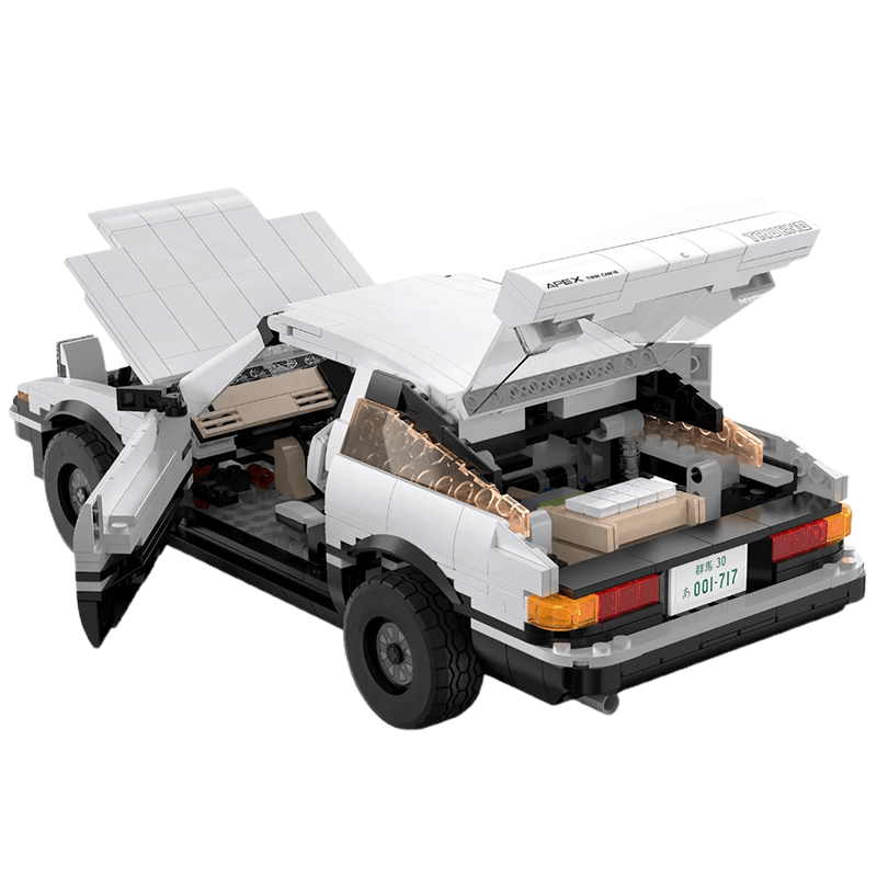 Remote-Controlled Initial D AE86 - 1233 Pieces