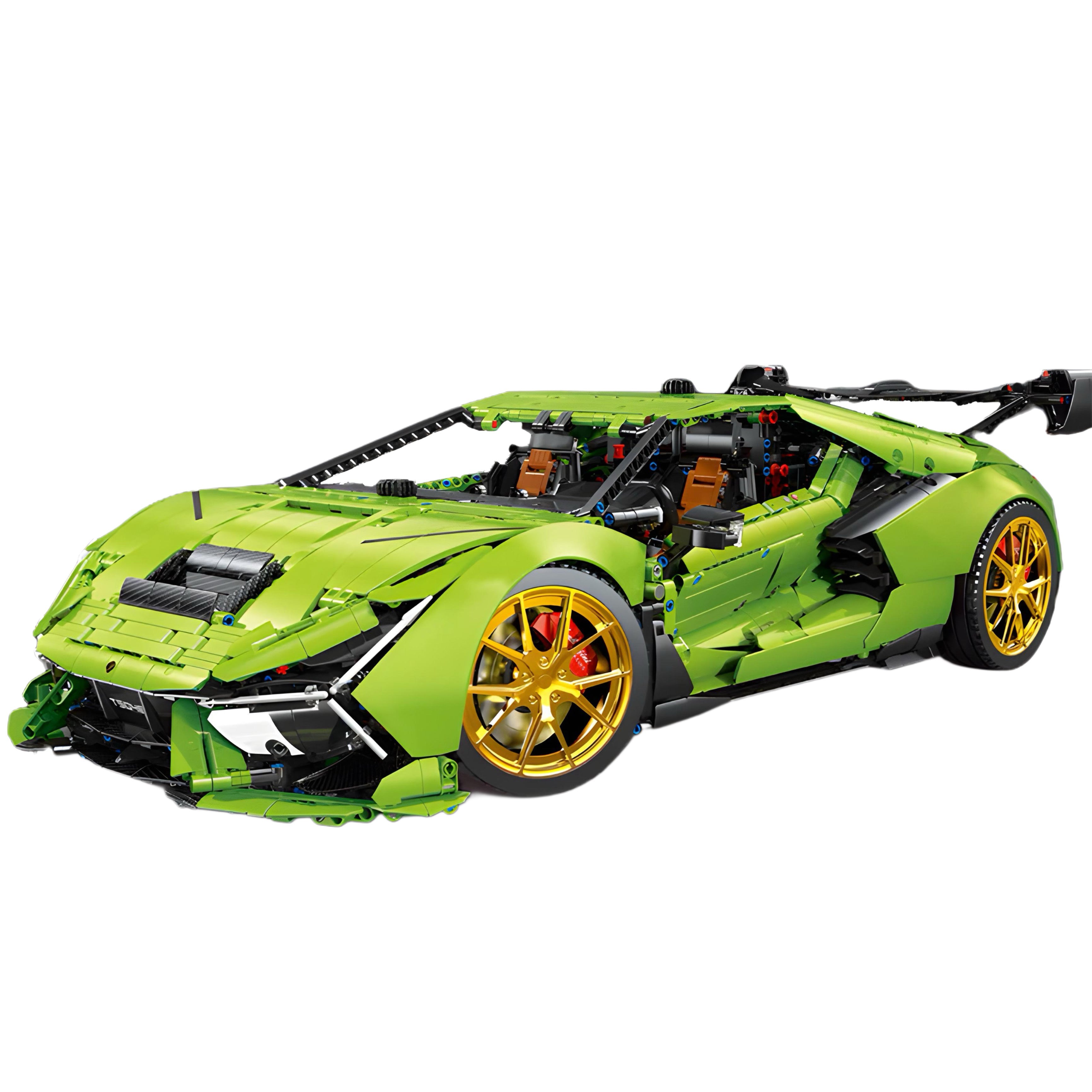 Ultimate Car Model: 6627 Pieces - The Largest Ever!