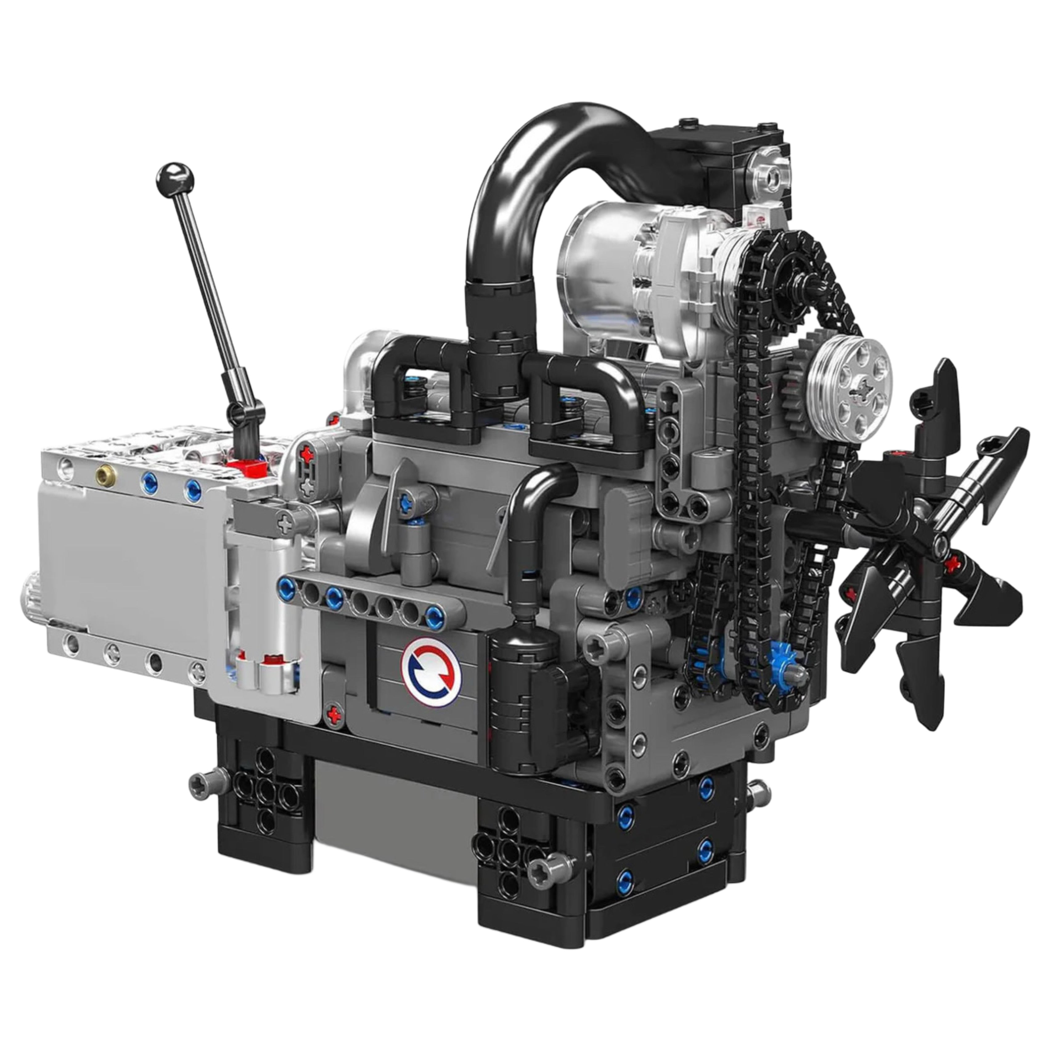 Motorized Rotary Engine Kit | 1130 Pieces