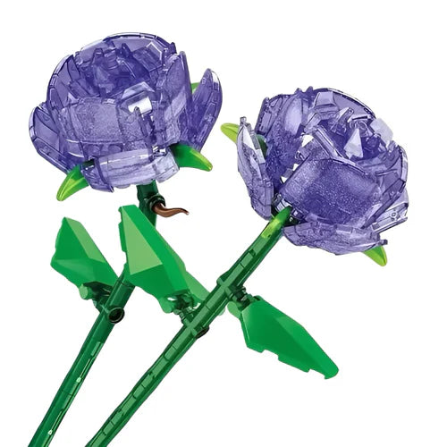 72-Piece Glitter Rose Set