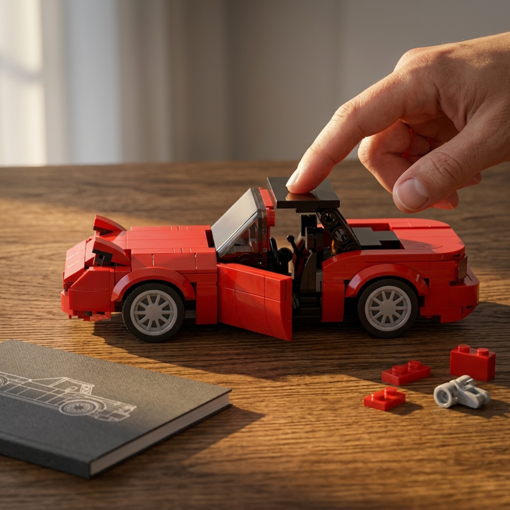 Mazda MX-5 Miata Classic JDM - MOC Building Kit