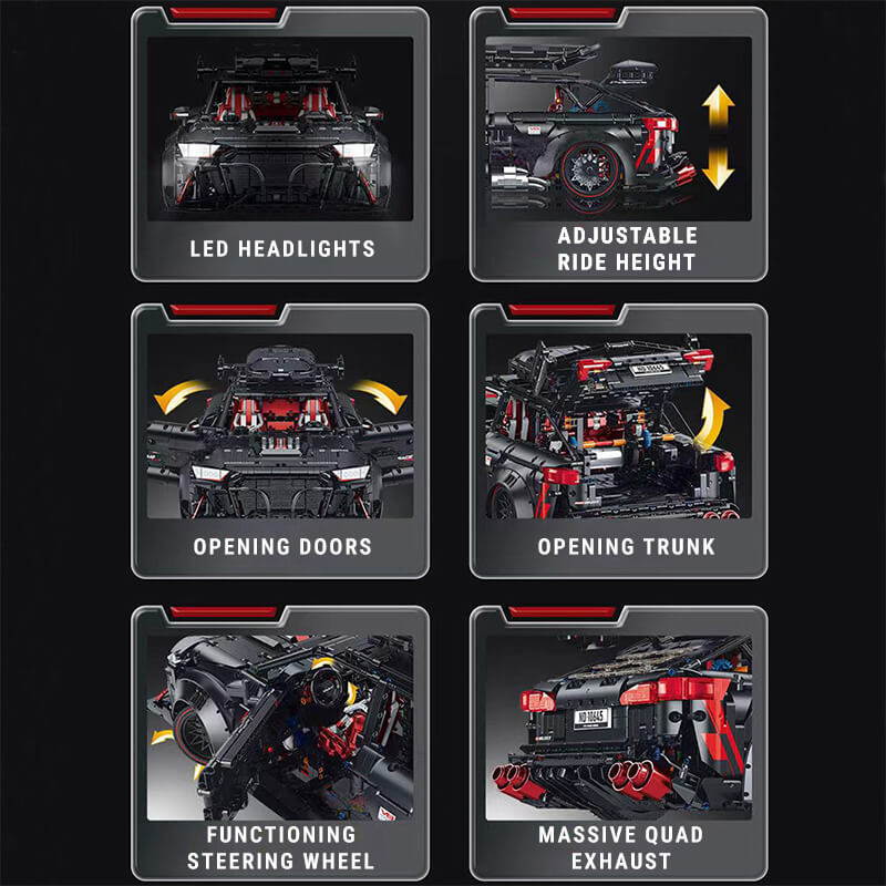 Ultimate German Widebody Wagon - 4188 Pieces