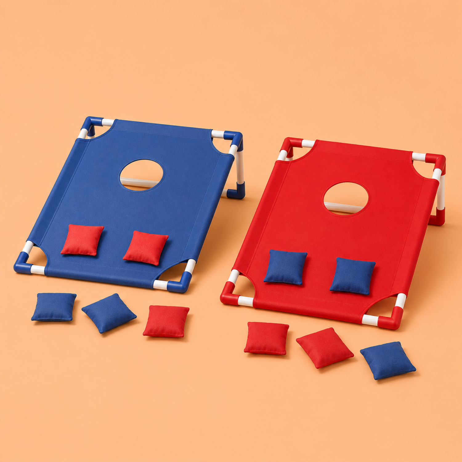 Foldable Cornhole Game – Portable Outdoor Bean Bag Toss Game for Kids & Families