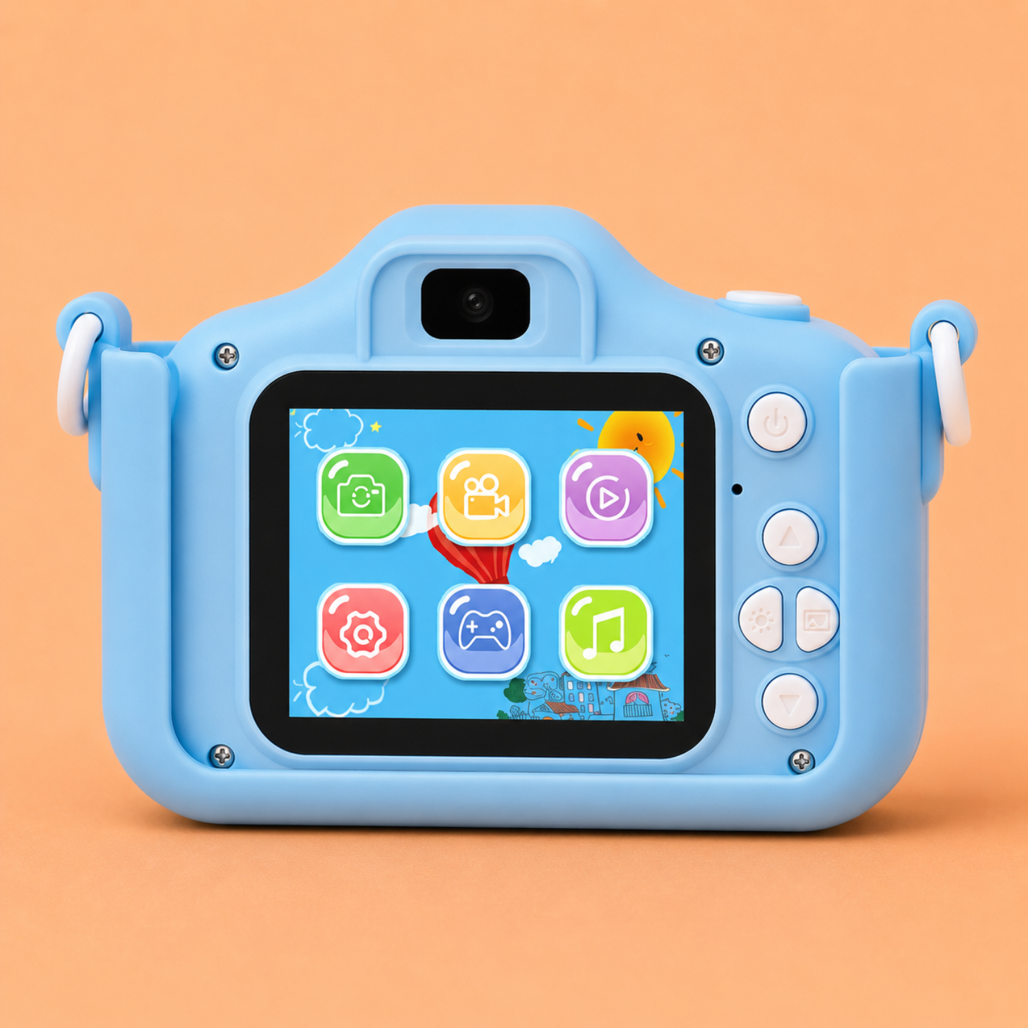 Kids Digital Camera Toy – HD Photo & Video Camera with 32GB SD Card – Durable Child-Friendly Camcorder – Creative Screen-Free Educational Gift for Ages 3+