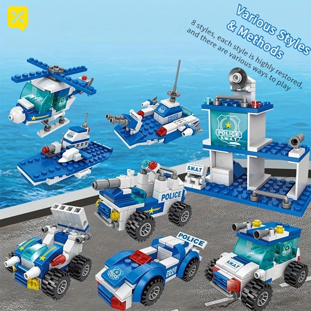 Police Car Block Set – 700pcs