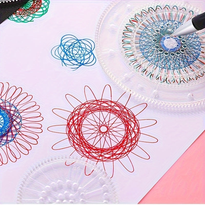Unleash Wonder & Creativity with the Educational Kaleidoscope and Magic Ruler Set – 22-Piece Gift Set for Kids