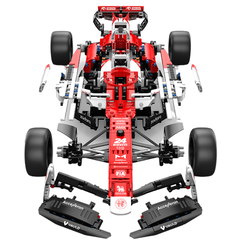Official 2022 Alfa Romeo F1 Race Car Model - 2305 Pieces