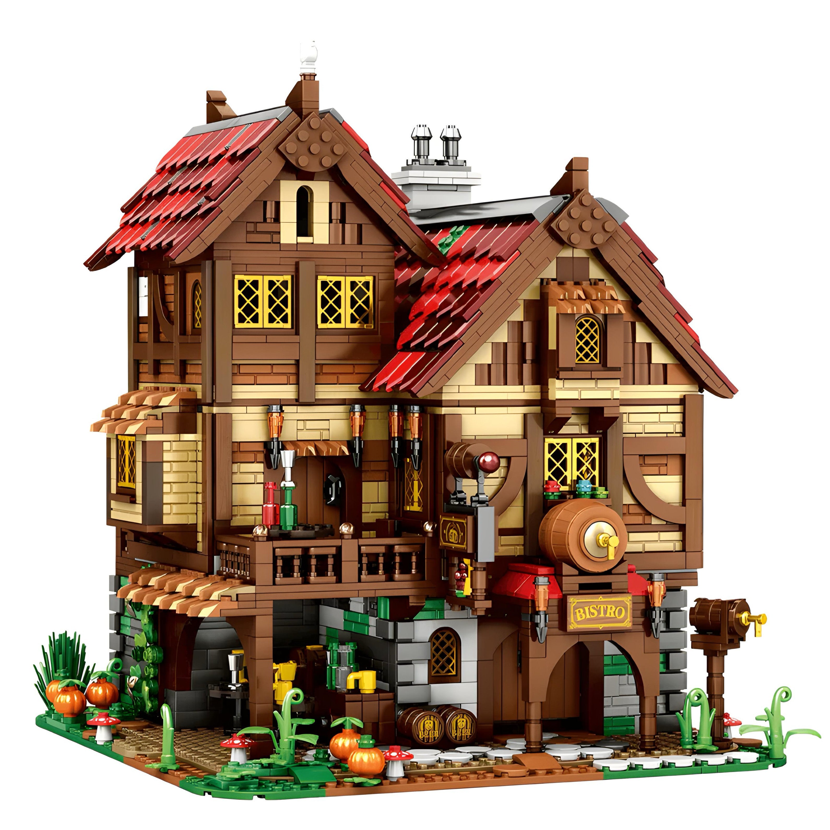Medieval Bistro and Tavern | 2831pcs
