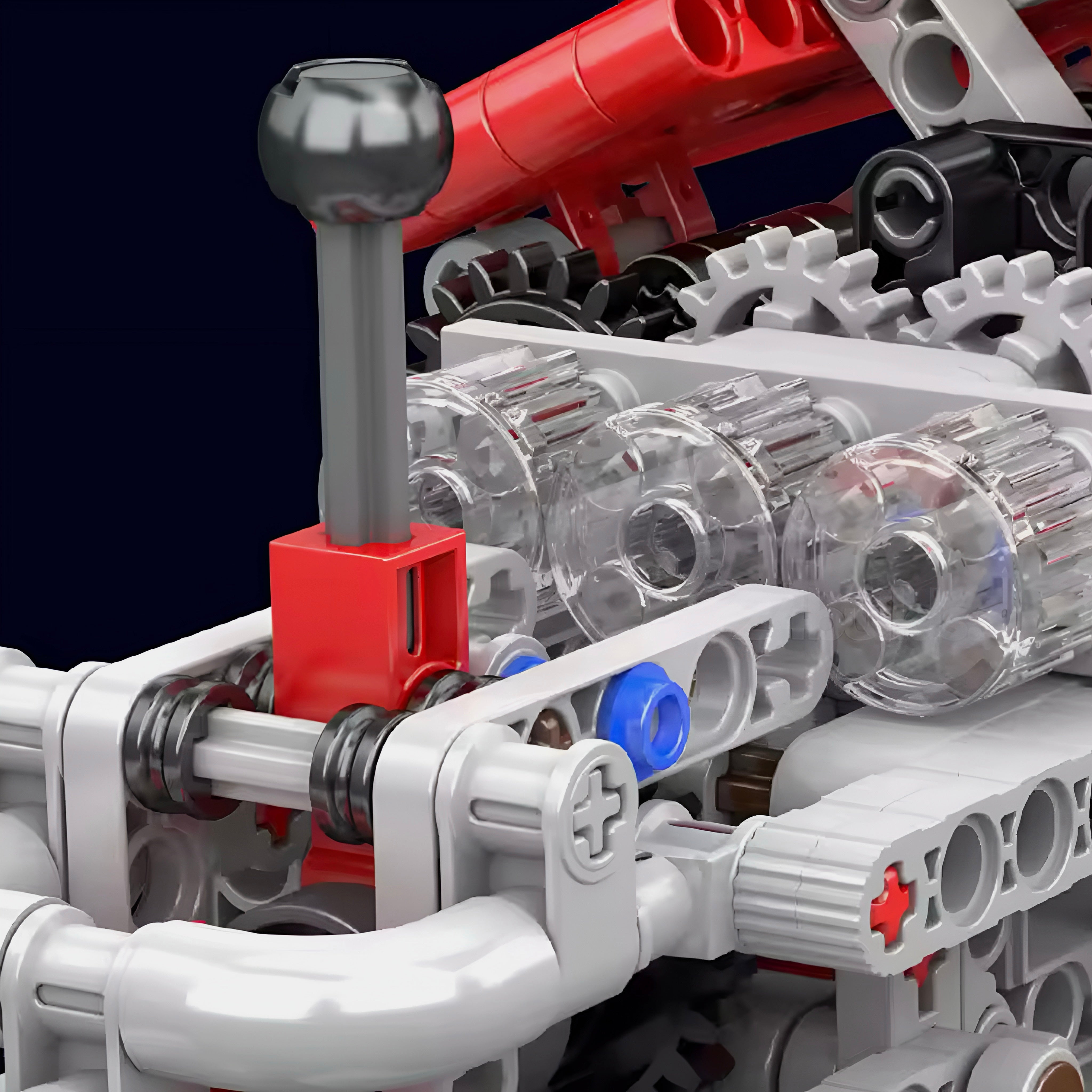Naturally Aspirated V12 Italian Engine - MOC Building Kit - 864 Pcs