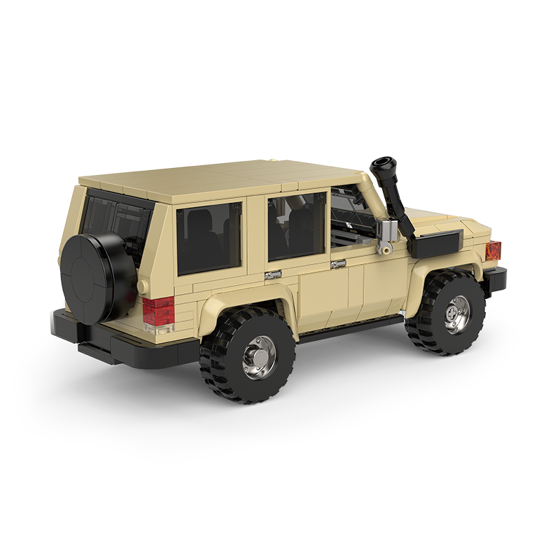 Toyota Land Cruiser Model Kit | 482 Pieces