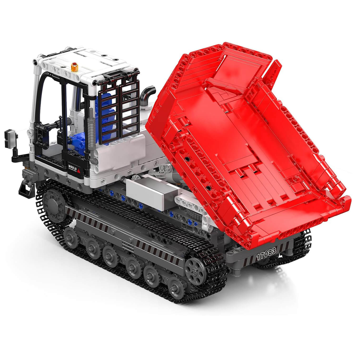 1104-Piece Remote-Controlled Crawler Dump Truck