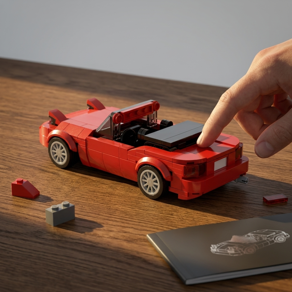 Mazda MX-5 Miata Classic JDM - MOC Building Kit