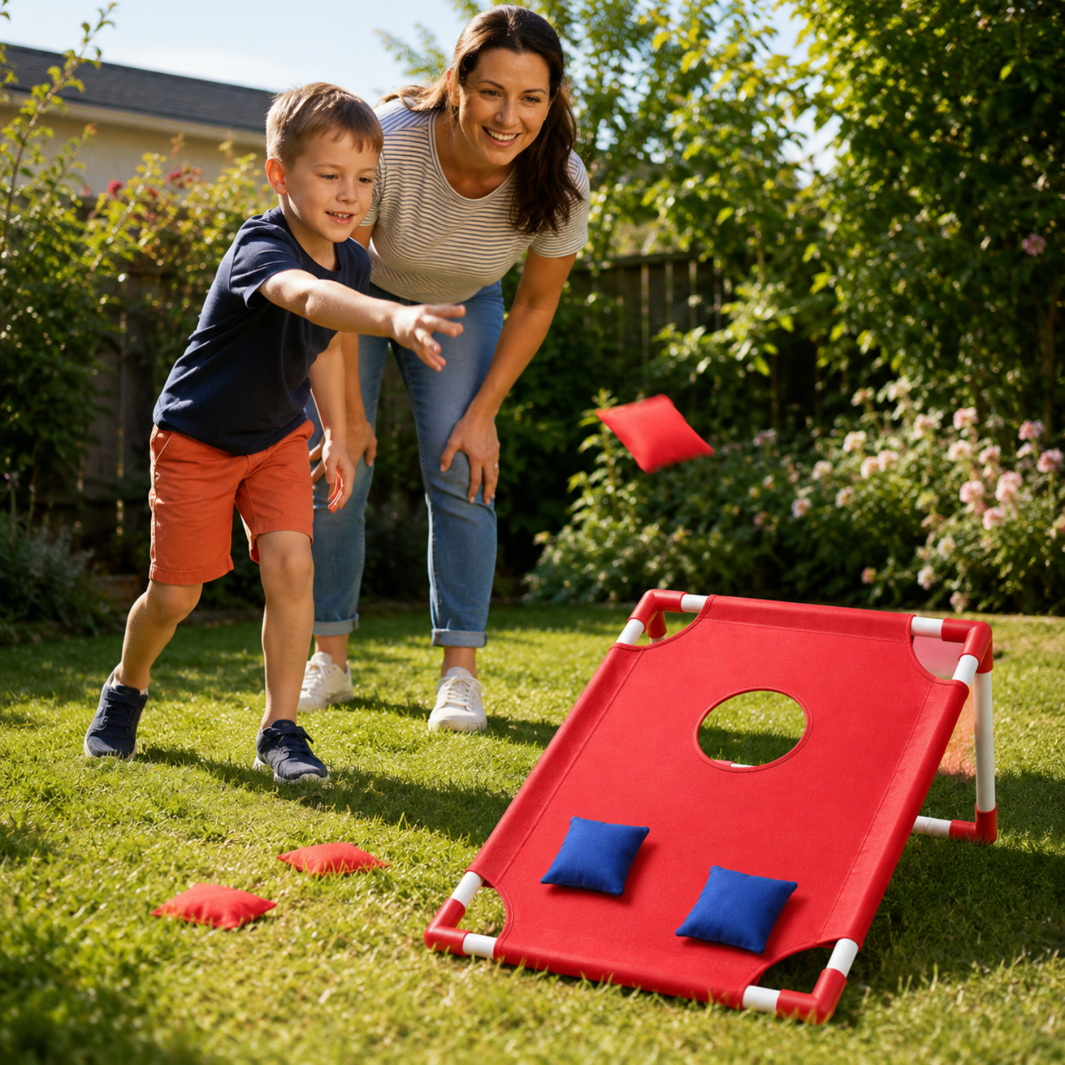 Foldable Cornhole Game