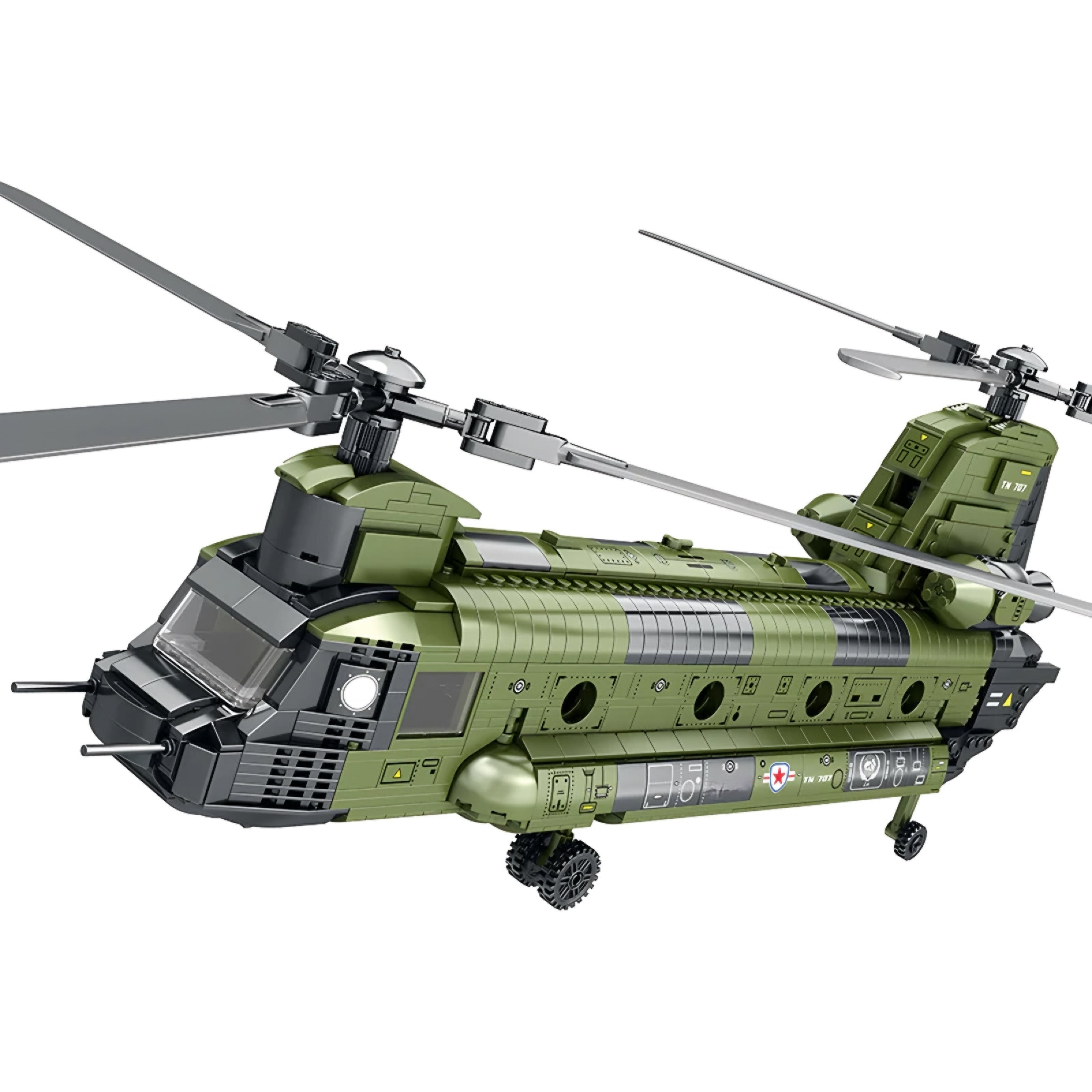 CH-47 Transport Helicopter Model Kit | 1622 Pieces