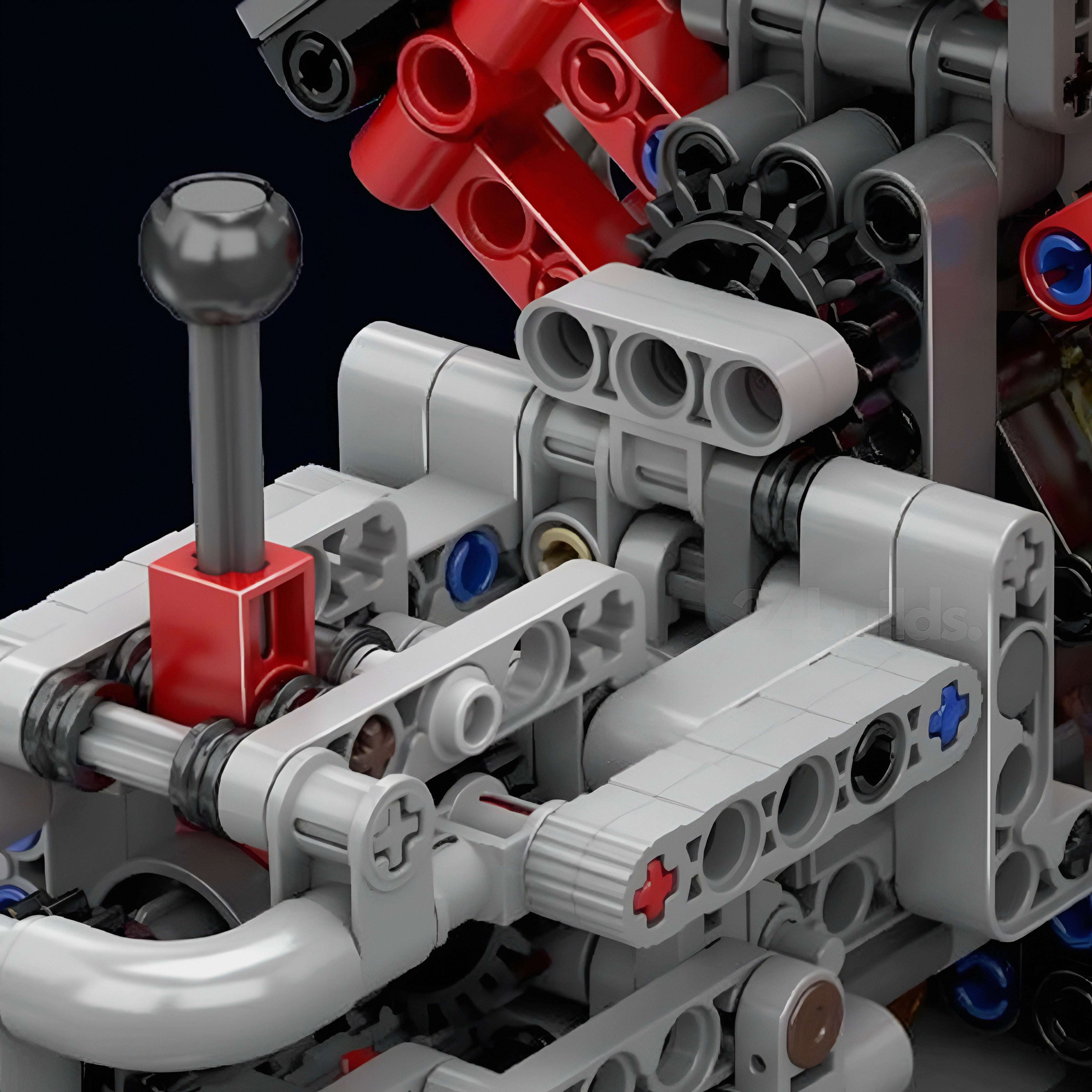 V8 Supercharged Engine Model Kit | 856 Pieces