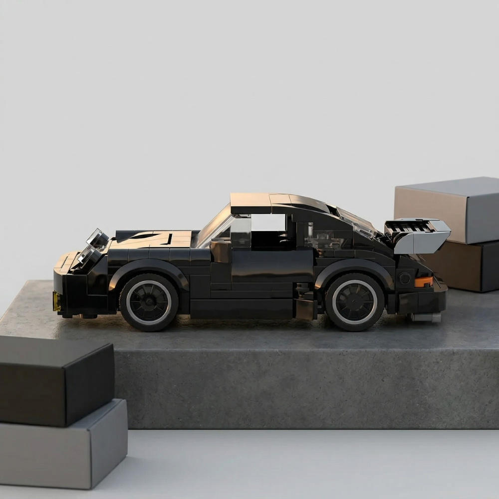 Porsche 911 Turbo Blackbird - MOC Building Kit