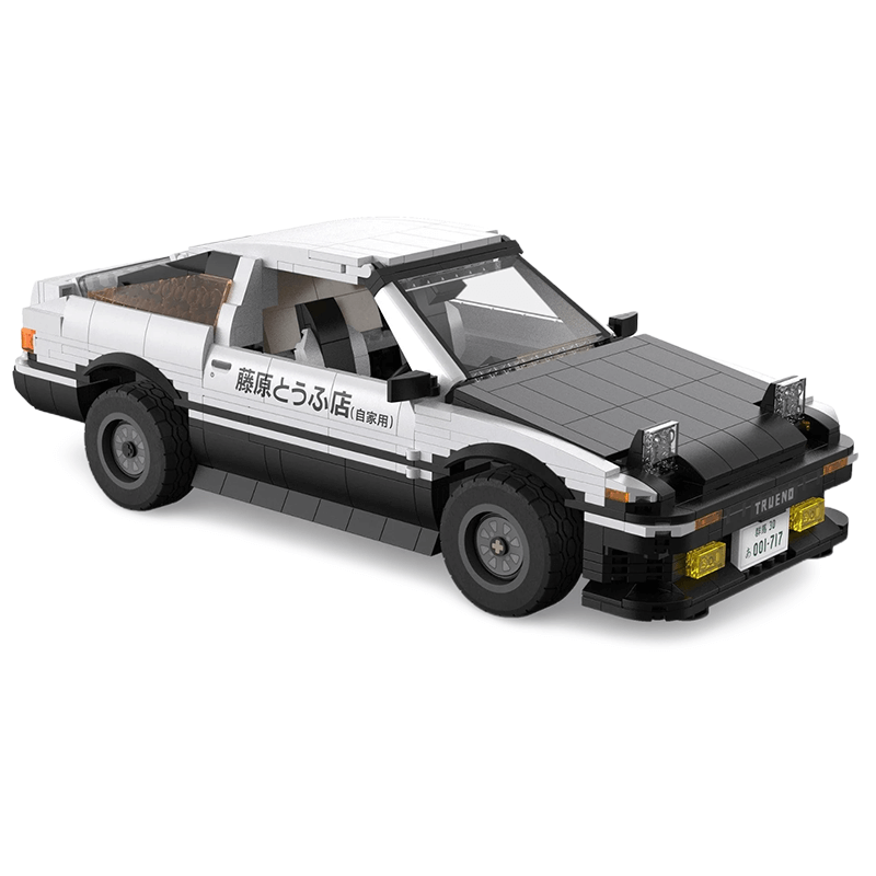 Remote-Controlled Initial D AE86 - 1233 Pieces