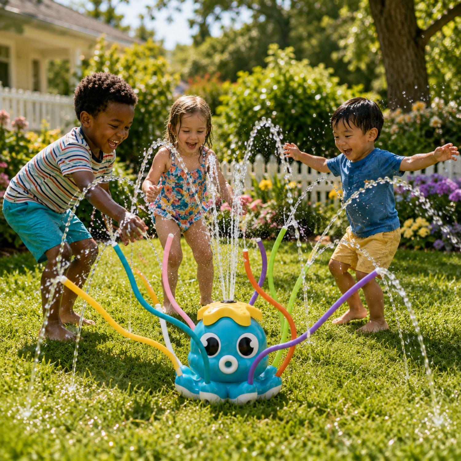 Octopus Sprinkler Toy for Kids