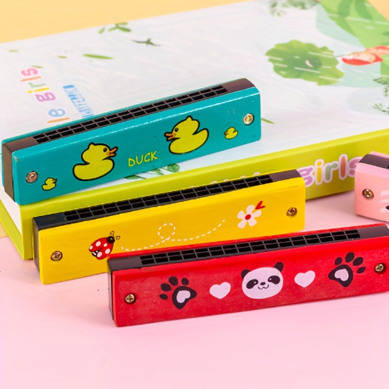 Make Music Magical with the Colorful 16-Hole Harmonica – A Fun & Easy Musical Toy for Kids and Beginners