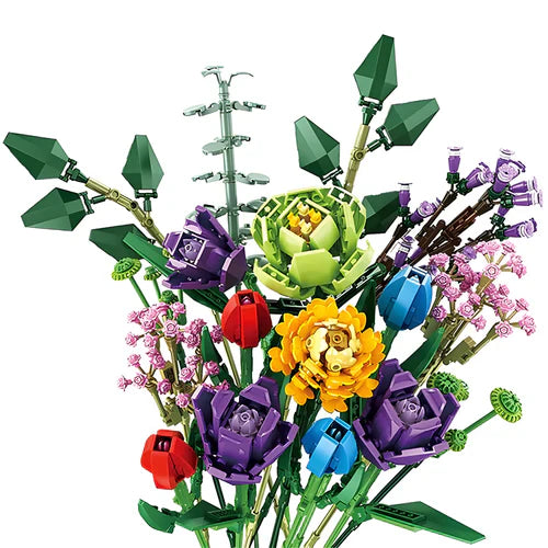 999-Piece Flower Bouquet