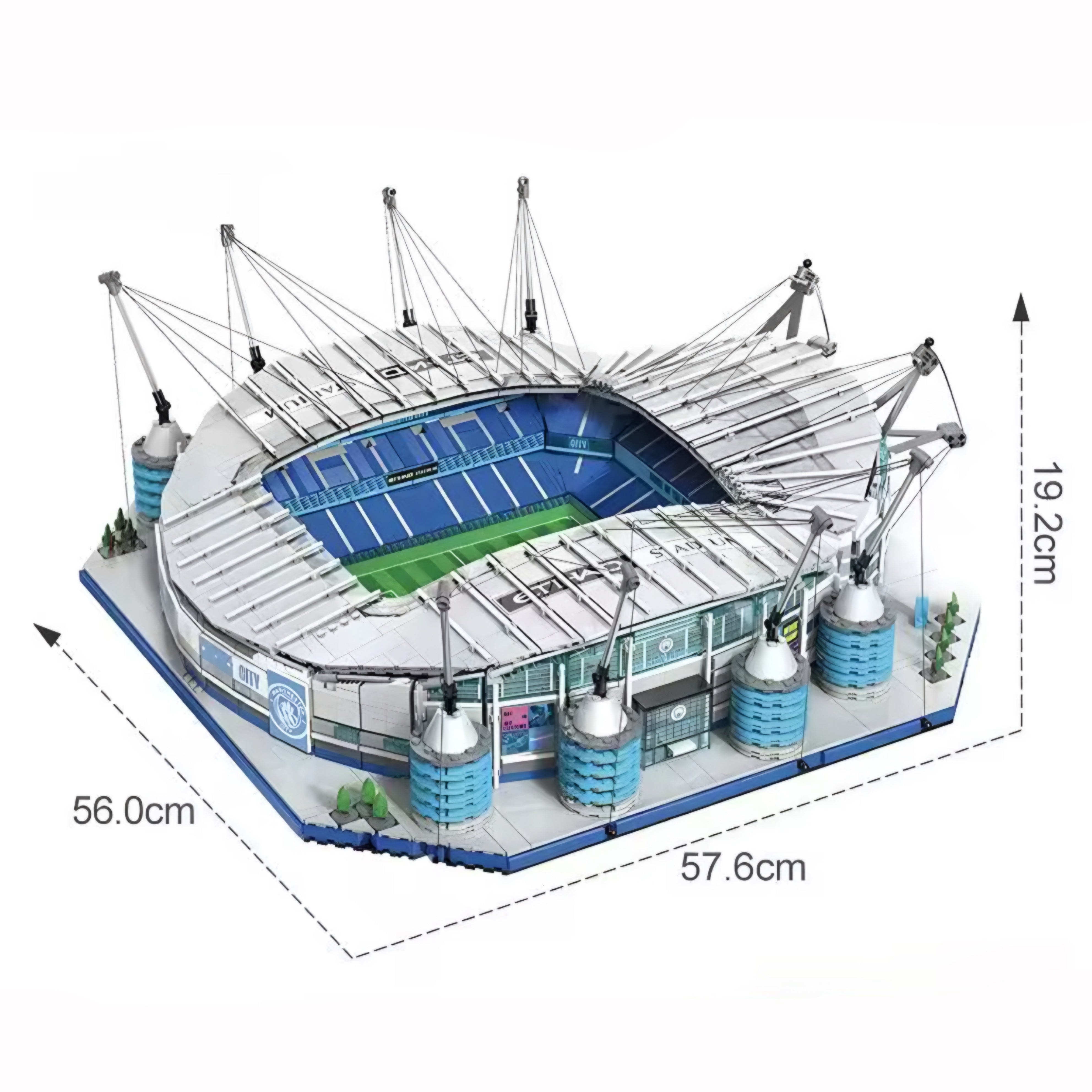 Manchester City Football Club Etihad Stadium | 4472pcs