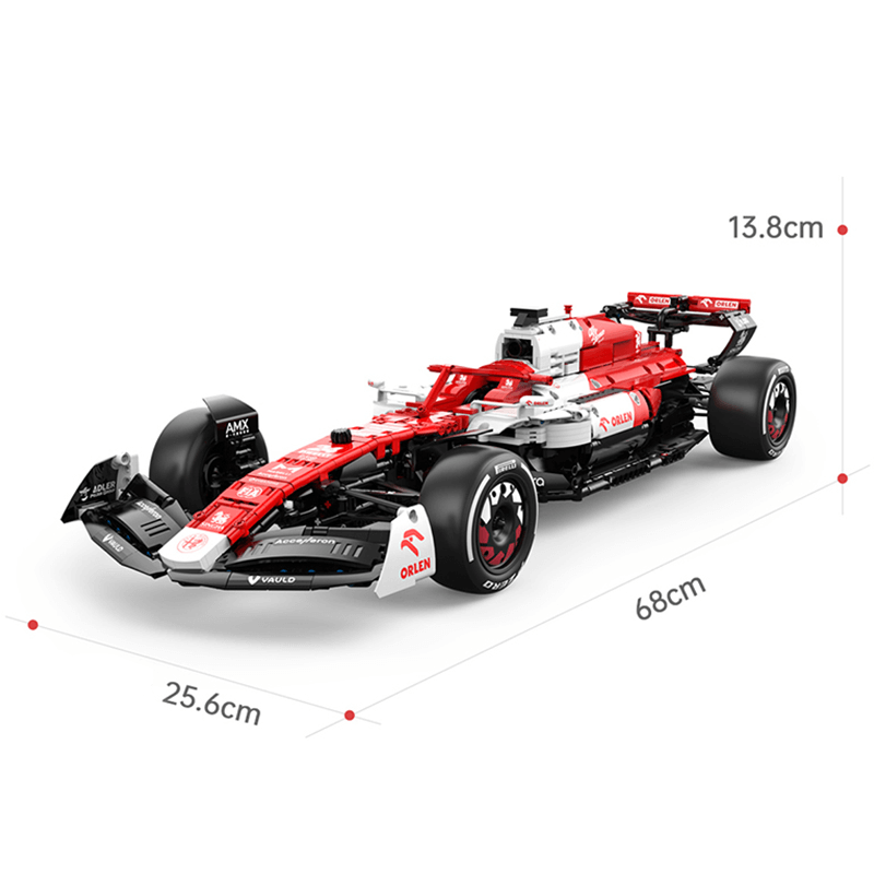 Official 2022 Alfa Romeo F1 Race Car Model - 2305 Pieces