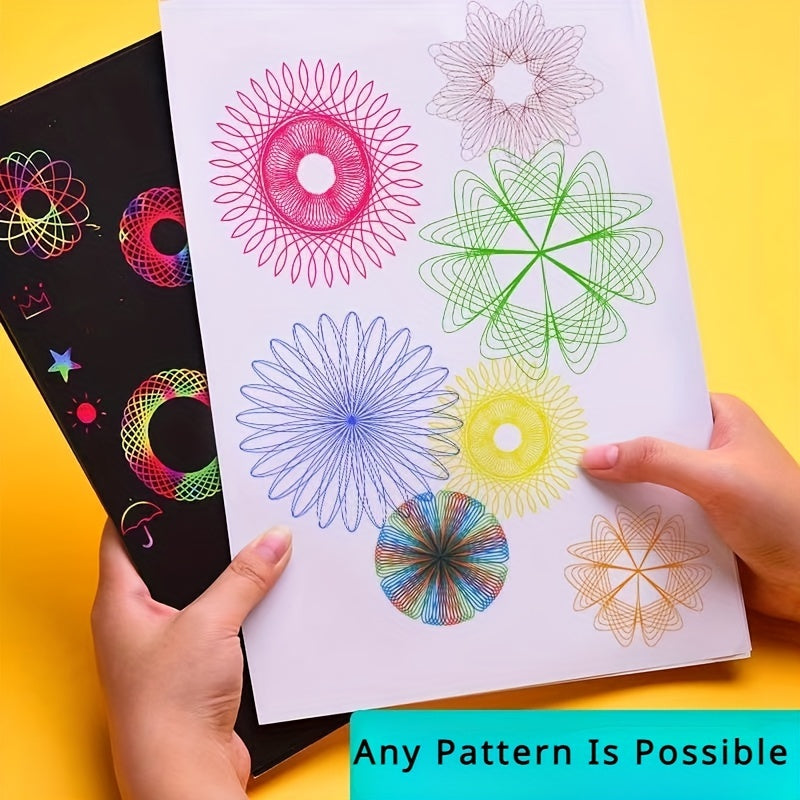 Unleash Wonder & Creativity with the Educational Kaleidoscope and Magic Ruler Set – 22-Piece Gift Set for Kids