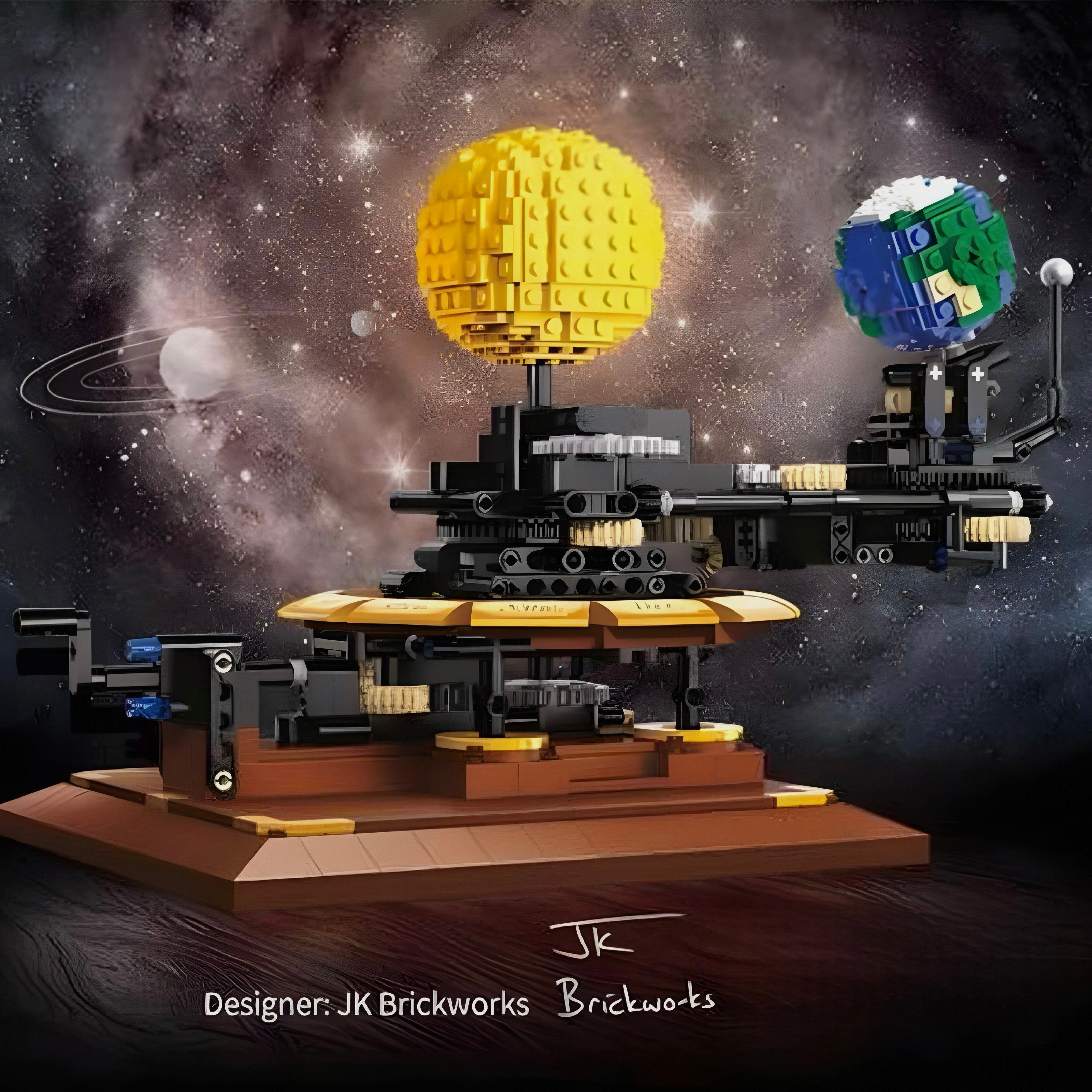 Astrophysics Kinetic Sculpture Set | 864 Pieces