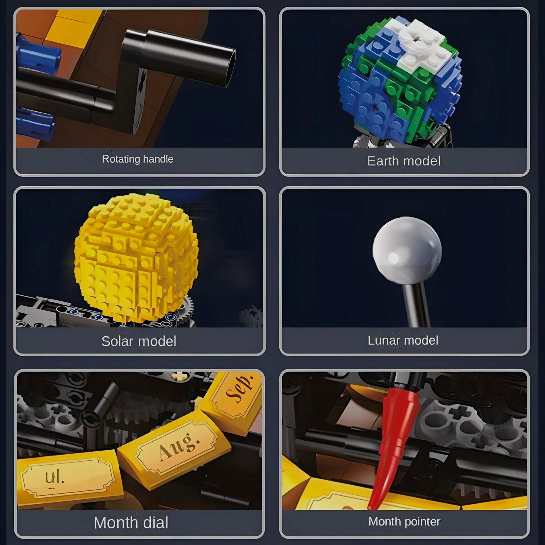 Astrophysics Kinetic Sculpture Set | 864 Pieces