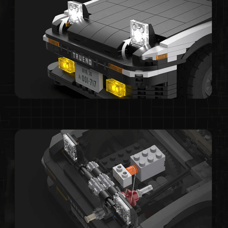 Remote-Controlled Initial D AE86 - 1233 Pieces