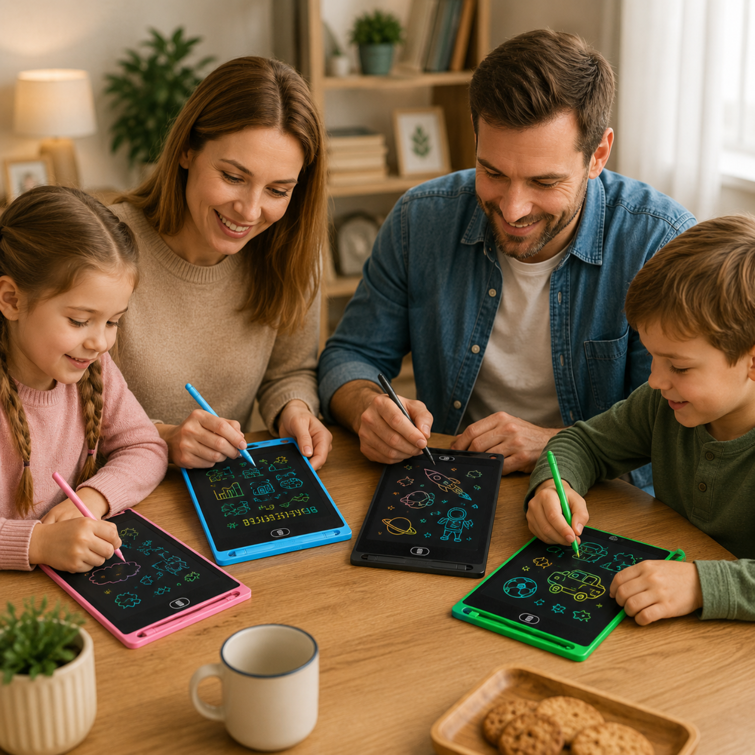 Toddler Drawing Tablet – Digital Writing Pad for Kids – Reusable LCD Doodle Board – Creative & Educational Toy – Eye-Friendly & Durable – 8.5 & 12 Inch