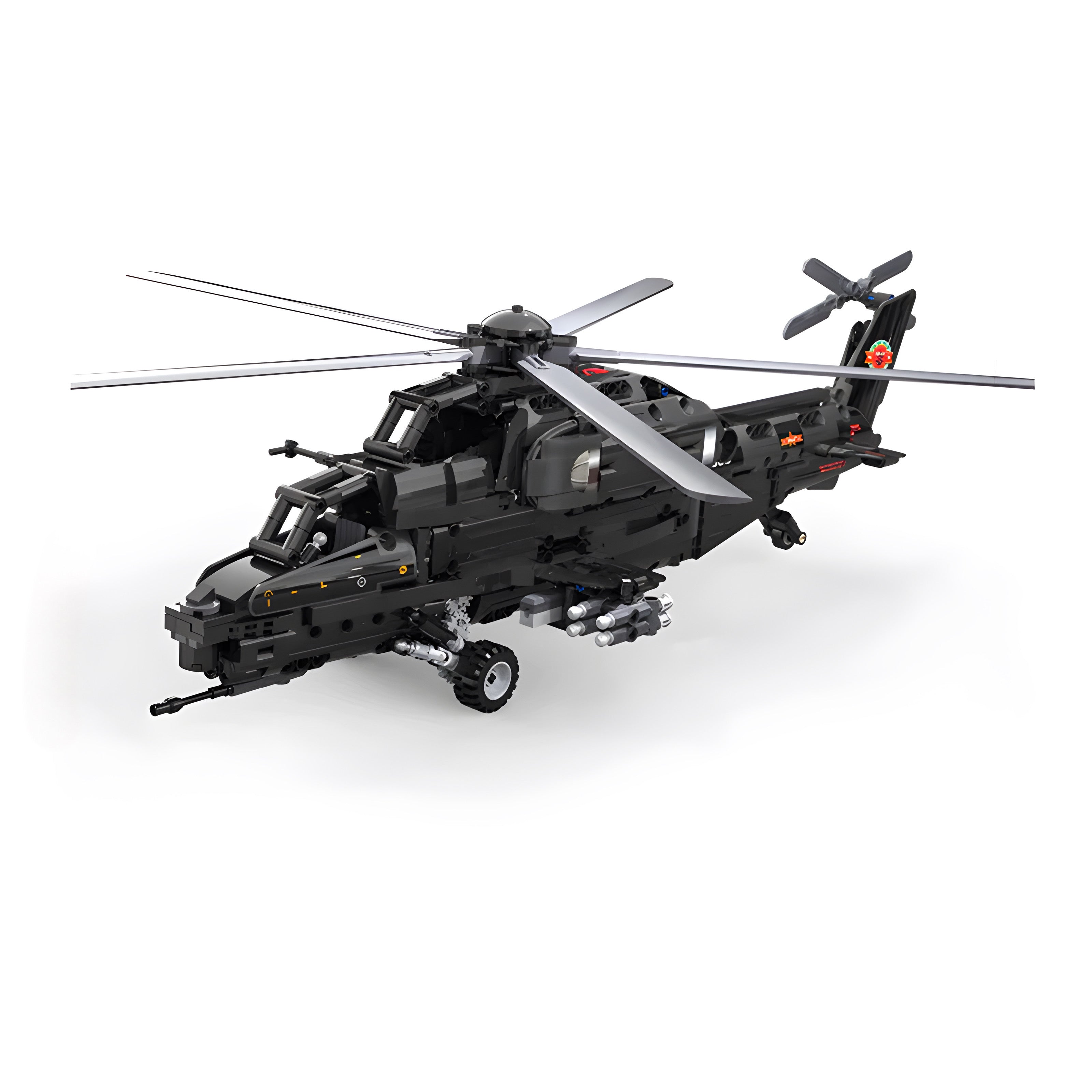 992-Piece Remote-Controlled CAIC Z-10 Helicopter
