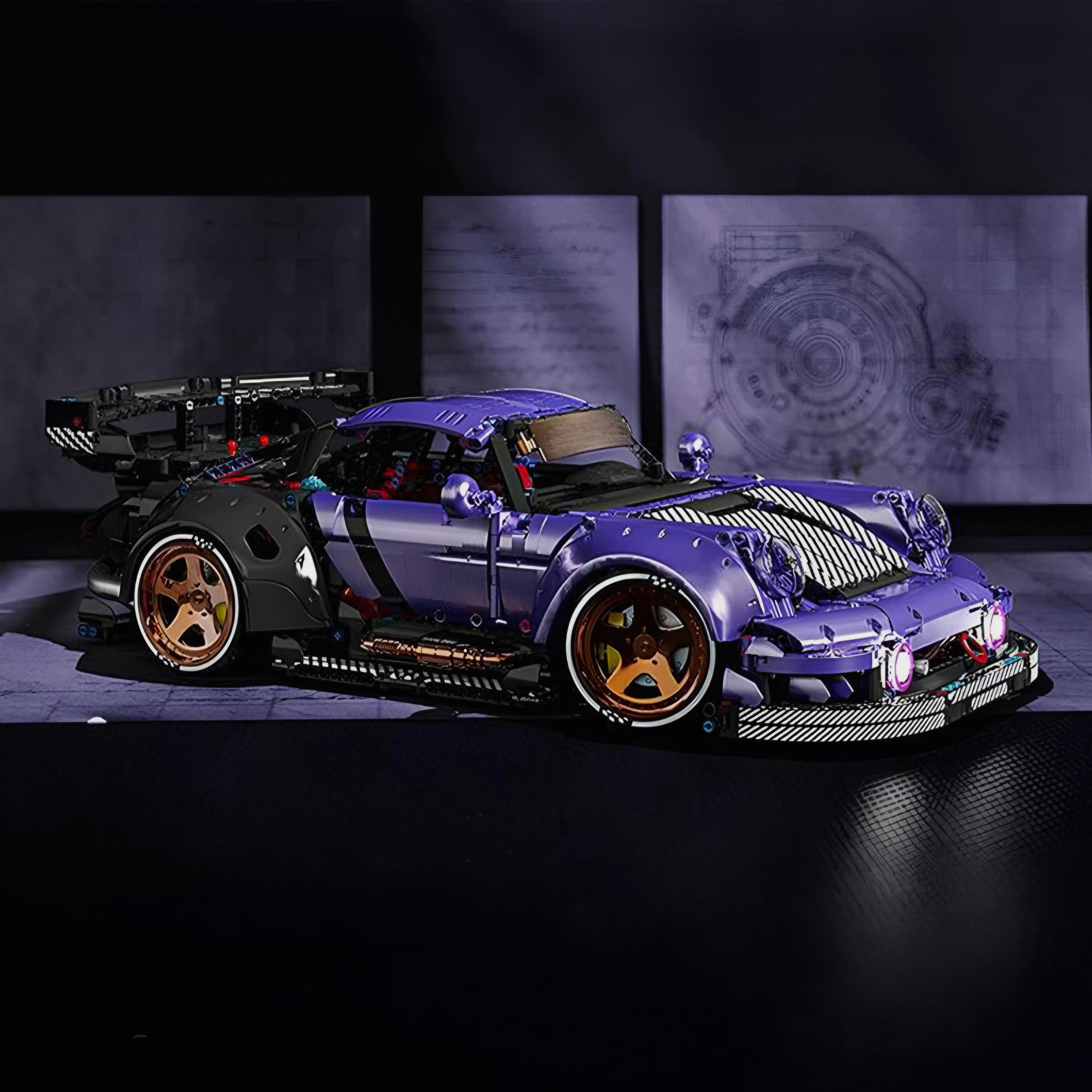 Ultimate Widebody GT3 RS Model Kit | 4190 Pieces