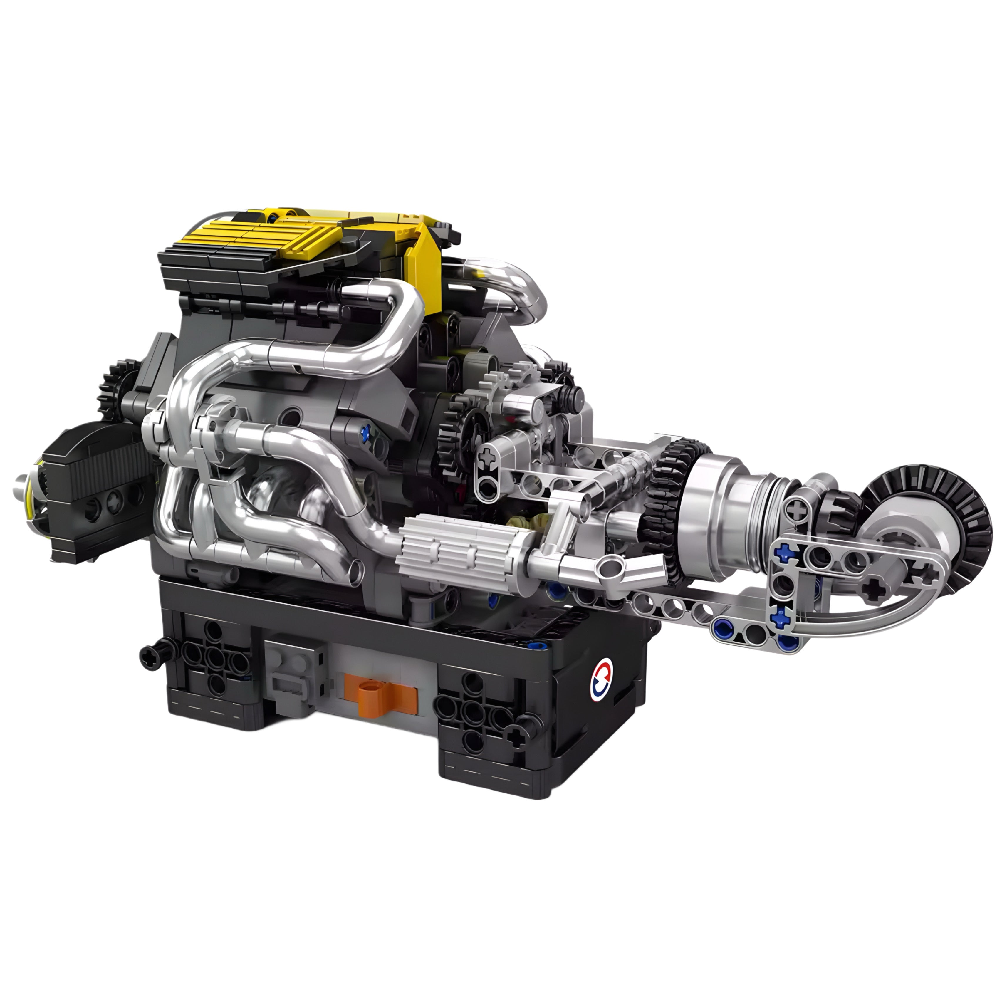 762-Piece Motorized V8 Performance Engine Model