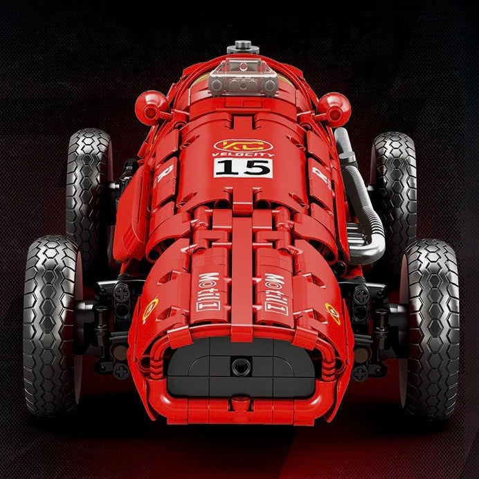 1950s Italian Grand Prix Race Car - MOC Building Kit - 1808 Pcs