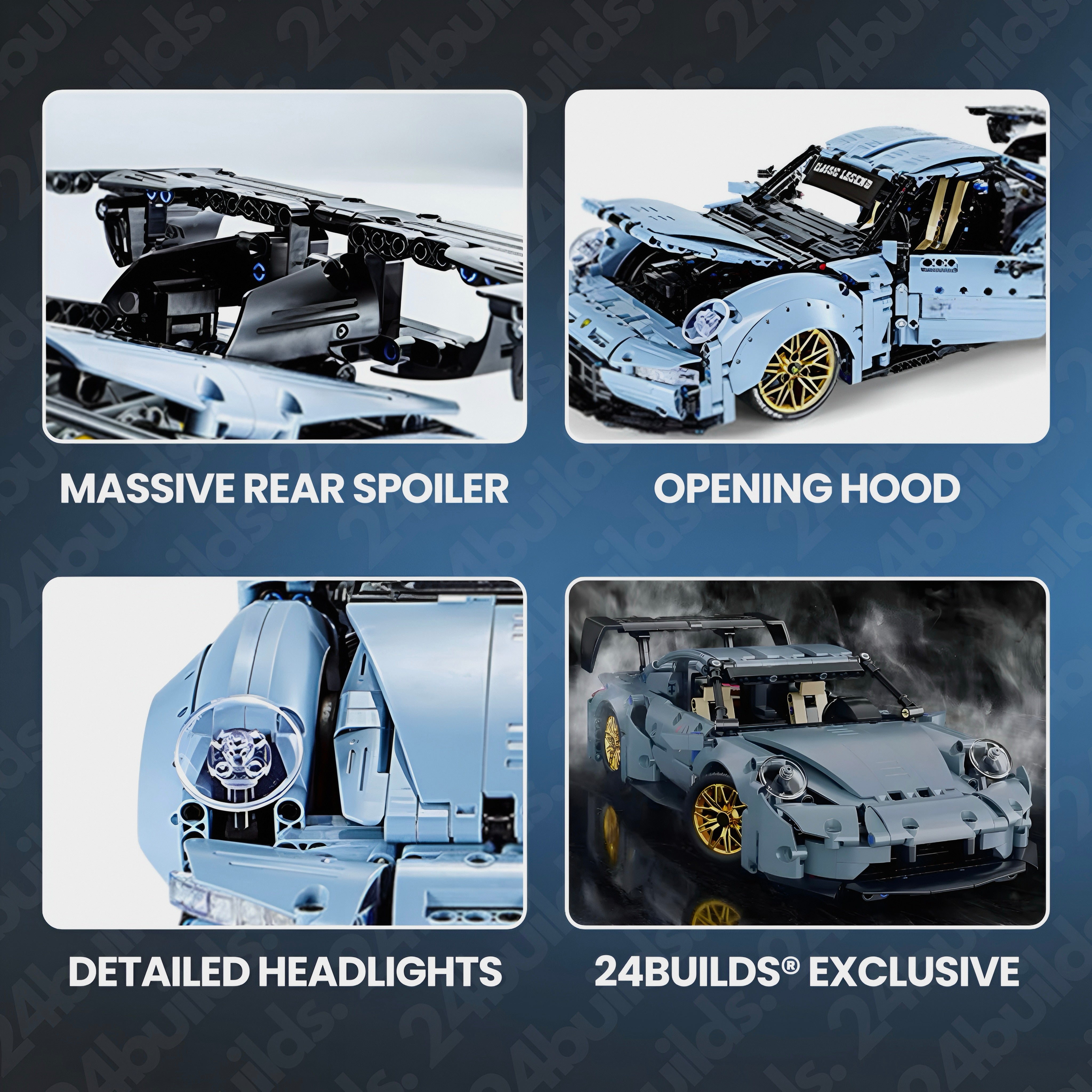 Exclusive 911 Widebody Model | 2258 Pieces