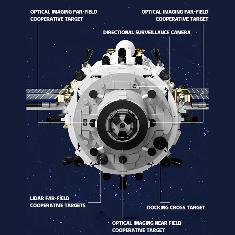 Core Module for Space Station | 3226 Pieces