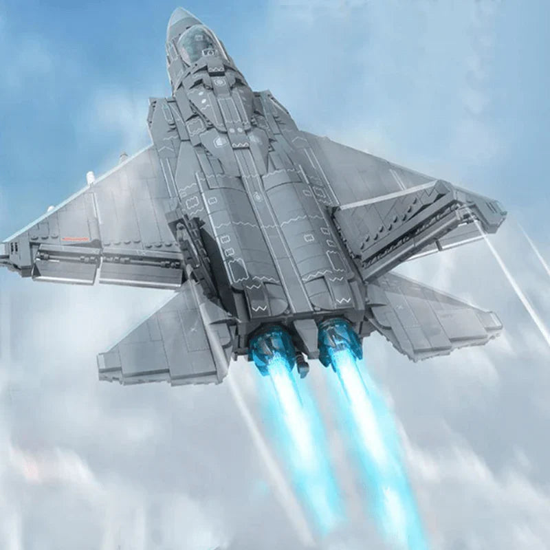 J-35 Stealth Fighter Model Kit | 2635 Pieces