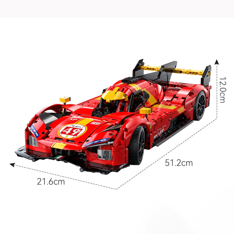 499P Le Mans Hypercar Model Kit | 1518 Pieces