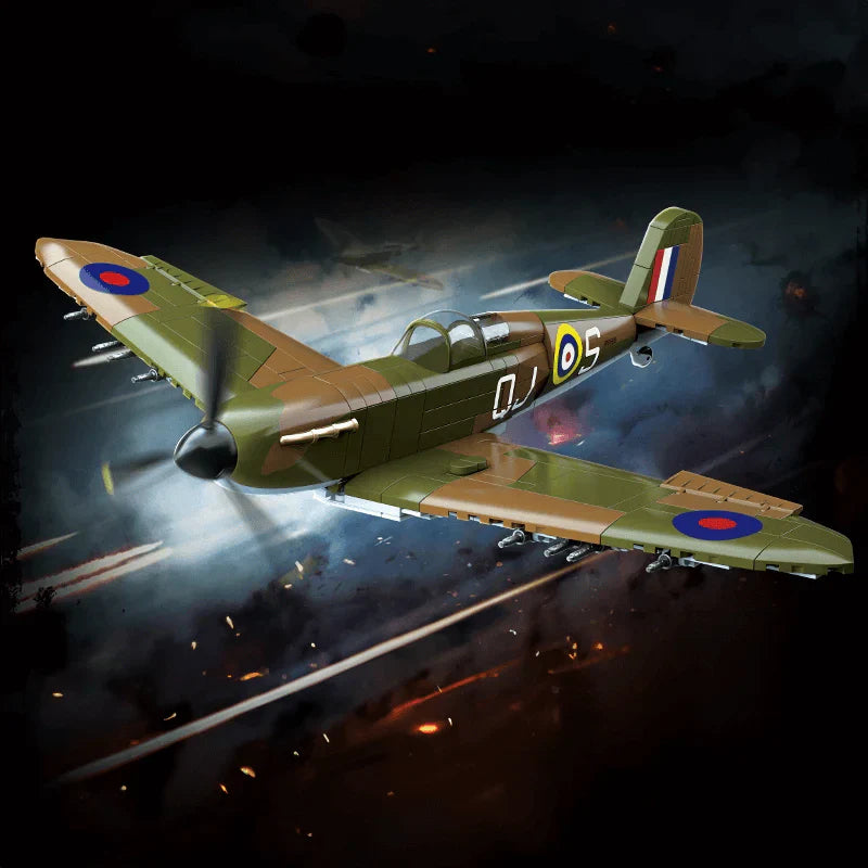 British Spitfire Model Kit | 682 Pieces