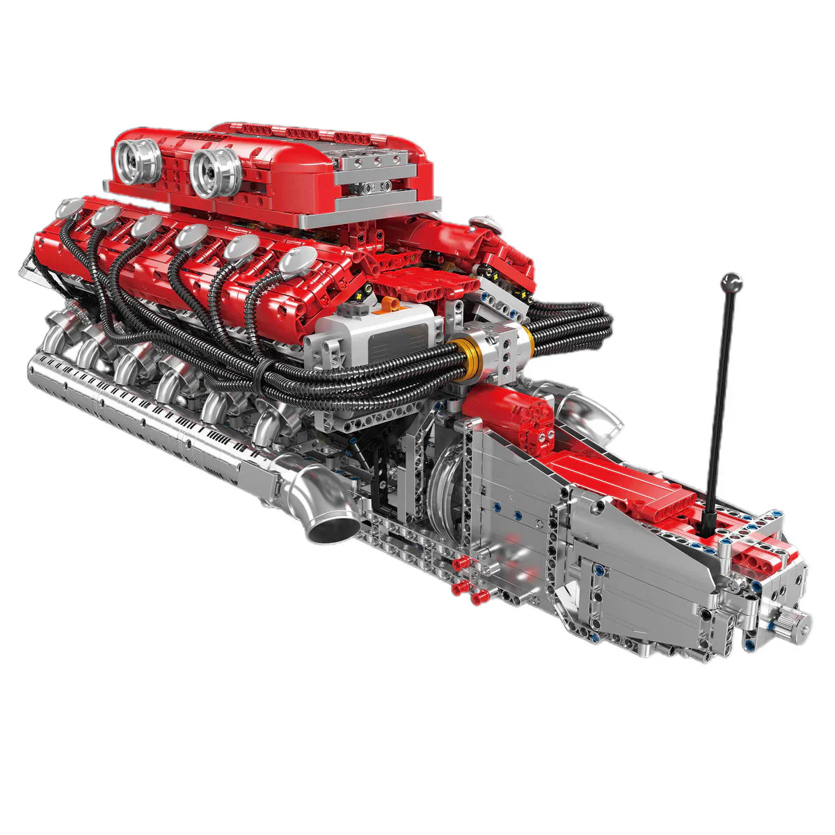 Ultimate V12 Engine & Gearbox Set | 3472 Pieces
