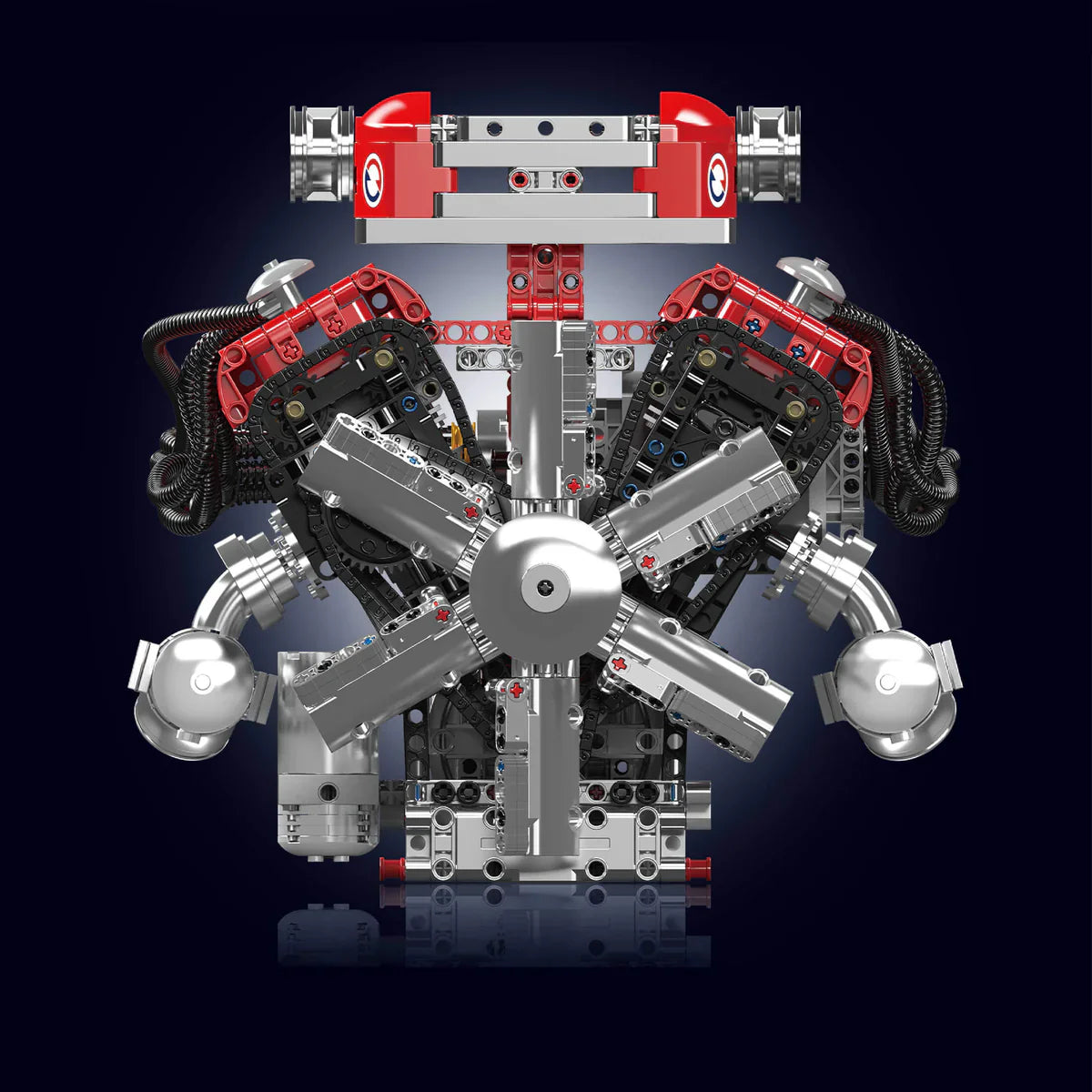Ultimate V12 Engine & Gearbox Set | 3472 Pieces