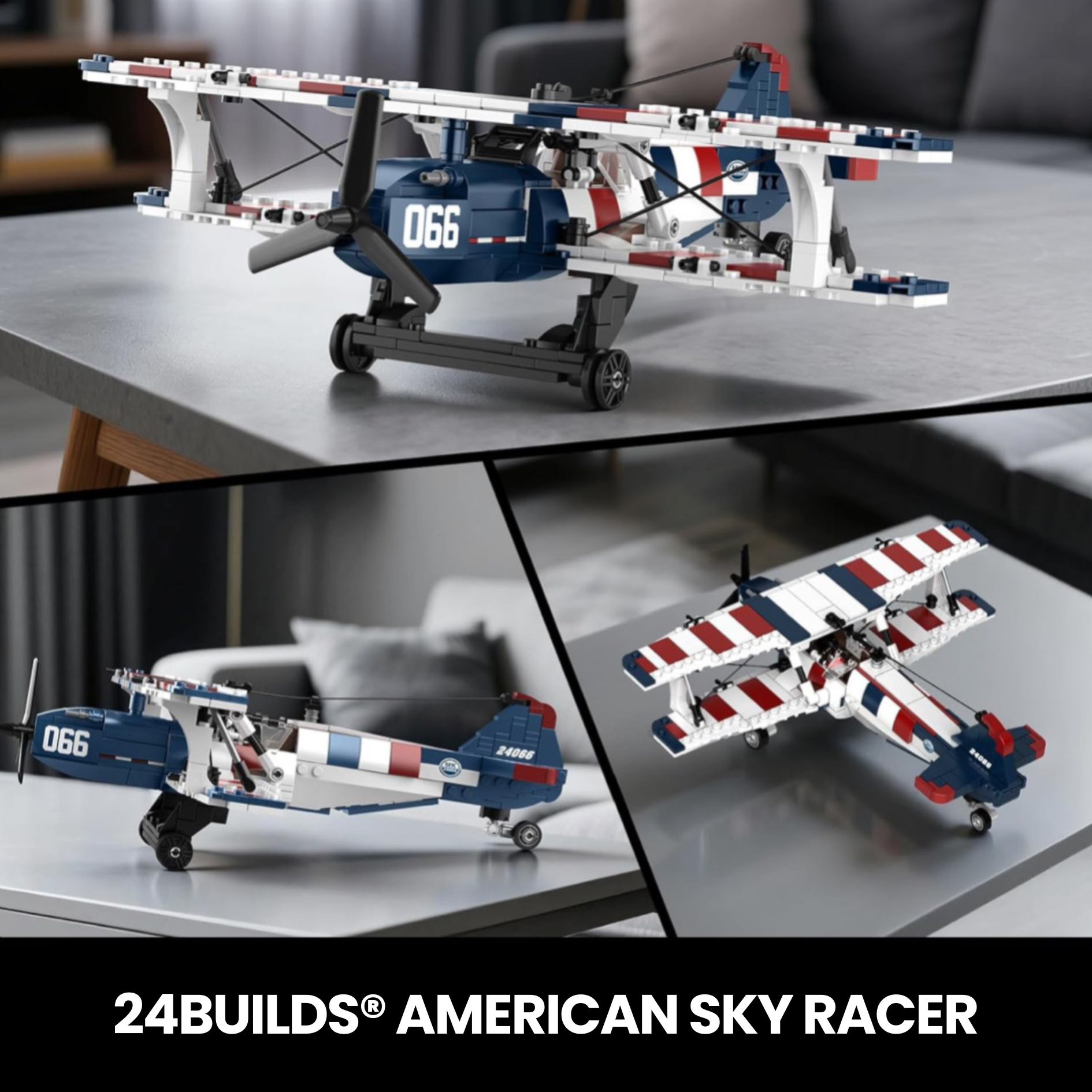 American Sky Racer Building Set | 540 Pieces