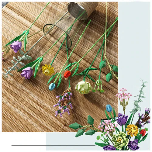 999-Piece Flower Bouquet