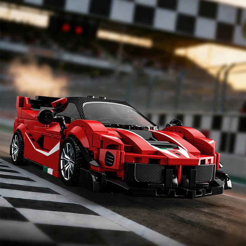 Italian Hypercar Transporter Set | 1728 Pieces