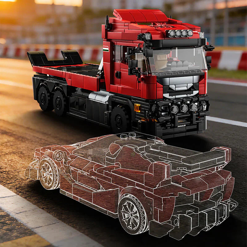 Italian Hypercar Transporter Set | 1728 Pieces