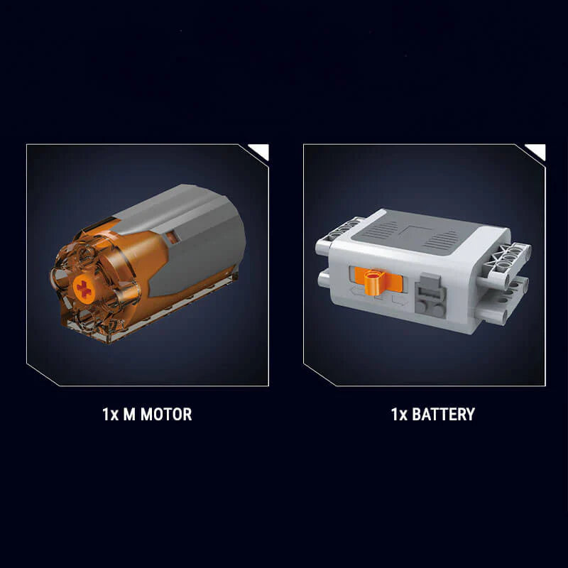 Motorized Turbine Engine Set | 2256 Pieces