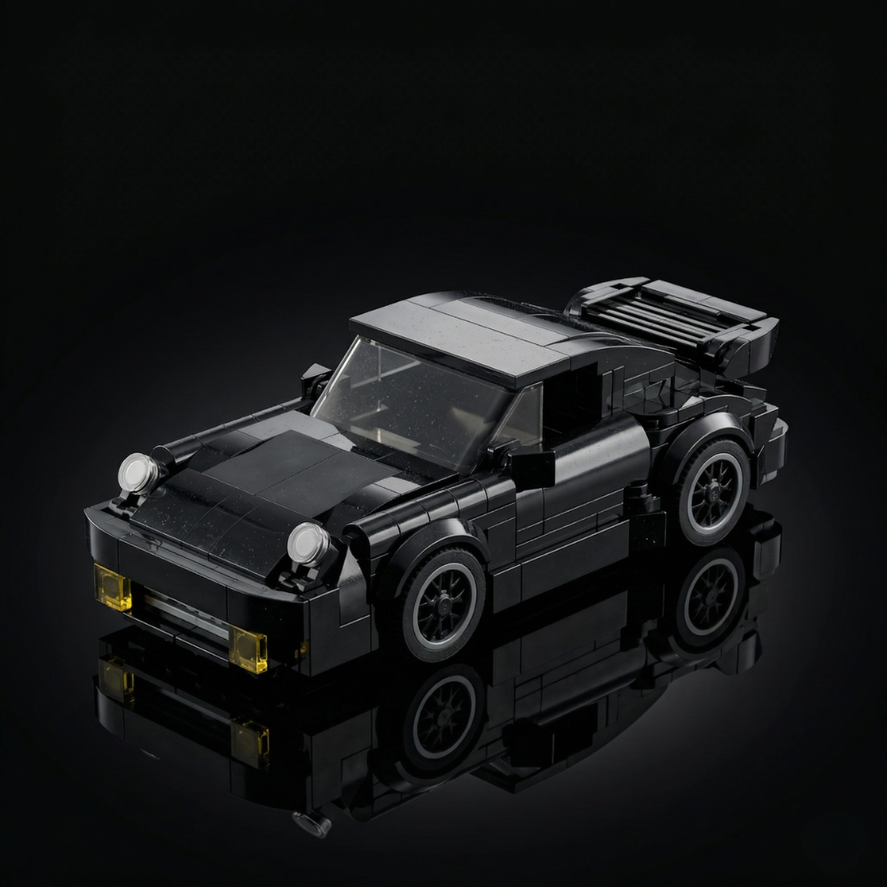 Porsche 911 Turbo Blackbird - MOC Building Kit