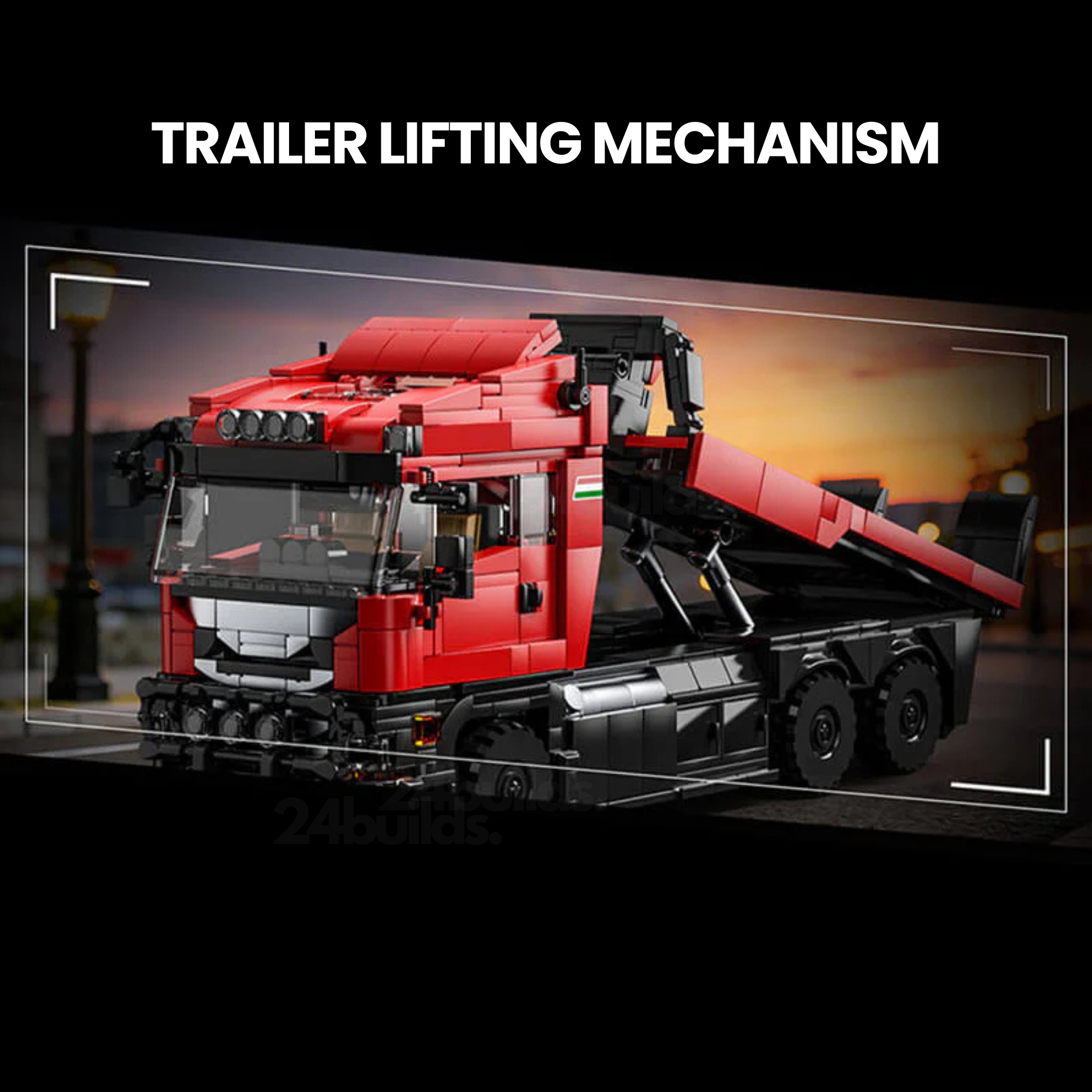 Italian Hypercar Transporter Set | 1728 Pieces