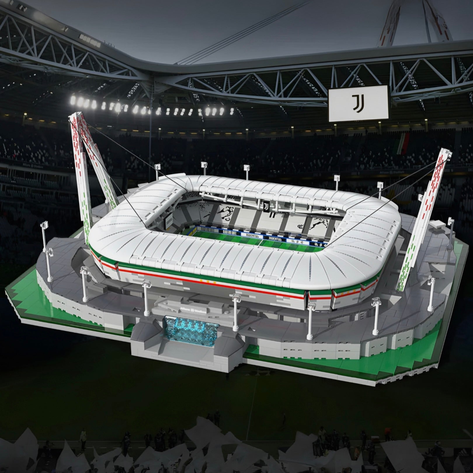 The Official Juventus Allianz Stadium | 3638pcs